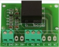 CIRCUITO DI INTERFACCIA IDEALE PER TRASFORMARE UN’USCITA OPEN COLLECTOR IN USCITA A CONTATTI PULITI NA O NC. CORRENTE DI COMANDO PER RELÈ 35 mA, PEZZO SINGOLO