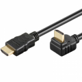 CAVO HDMI 1.4 CON ETHERNET, CONN. A MASCHIO / A MASCHIO A 90°, LUNG. 1m