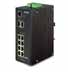 SWITCH INDUSTRIALE PLANET 8 PORTE PoE(Af), IP30 (-40 to 75 C),  L2+ SNMP Manageable, 2-Port Gigabit SFP
