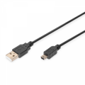 CAVO USB 2.0, CONNETTORE A MASCHI / MICRO B MASCHIO - LUNG. 2m