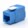 FRUTTO KEYSTONE RJ45 Cat 6 UTP TOOLLESS, BLU