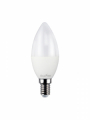 LAMPADINA CANDELA A LED 6W, E14, 175-250V, 470lm, 3000K