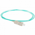 PIGTAIL CON CONNETTORE SC, FIBRA OM3, SEZ. 0.9mm - 1.5m , COLORE ACQUA