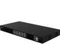 SWITCH PoE MILESIGHT 24 PORTE DW10/100Mbps PoE + 4 UP 1000Mbps (2xSFP), MAX 400W, IEEE802.3 af/at
