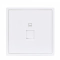 PRESA RETE ETHERNET, SERIE TILE, PLASTICA COLORE BIANCO