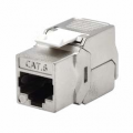 FRUTTO KEYSTONE RJ45 CAT6A STP, SCHERMATO, TOOLLESS