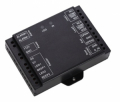 MINI CONTROLLER WIEGAND 26-37bit, 2 RELE' INTEGRATI (NO-C-NC) IMP/BIST., 2100 UTENTI, GEST. PULSANTE USCITA, TELEC. IR PER PROG., ALIM. 12Vdc