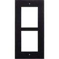 CORNICE DI FINITURA, INSTALLAZIONE ESTERNA PER SERIE 2N IP VERSO, 2 MODULI, COLORE NERO