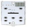 TERMOSTATO CAPACITIVO KNX, BIANCO, PER 502, DIM. 96x96x36mm, ALIM. EIB/KNX: 21 ÷ 32 Vdc, NECESSITA DI PLACCA DI FINITURA