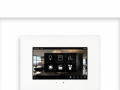 TOUCH PANEL CAPACITIVO KNX 7” - CONNETTIVITÀ IP - VIDEOCITOFONIA - VETRO - BIANCO