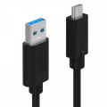 CAVO TYPE C USB 3.2 Gen1, CONN A/C m/m, LUNG. 3m, COLORE NERO