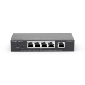 SWITCH 5 PORTE GIGABIT SMART POE, 4 PORTE POE/POE+, MAX 54W, DESKTOP CASE