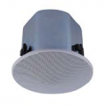 DIFFUSORE DA INCASSO/CONTROSOFFITTO WIDE DISPERSION A 2 VIE, POTENZA RMS 30W, POTENZA DI PICCO 120W, 70V/100V/8OHM, RISPOSTA IN FREQUENZA: 70 - 20.000HZ, SENSIBILITÀ: 90DB - 1W/1M. FORO DI INSTALLAZIONE Ø200MM. FRONTALE IN ACCIAIO, MATERIALE IN ABS