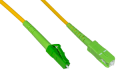 CAVO FIBRA OTTICA APC LC A APC SC SINGLEMODE SIMPLEX, LUNG. 2m