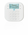 TASTIERA FILARE SU BUS485 SELECT, TASTI MECCANICI, 4 LED PER SEGNALAZIONE, ALTOPARLANTE, 2 ZONE INGR. FILO, TAMPER - COLORE BIANCO