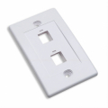 PLACCA DA MURO 2 POSTI MOD. 503 COLORE BIANCO